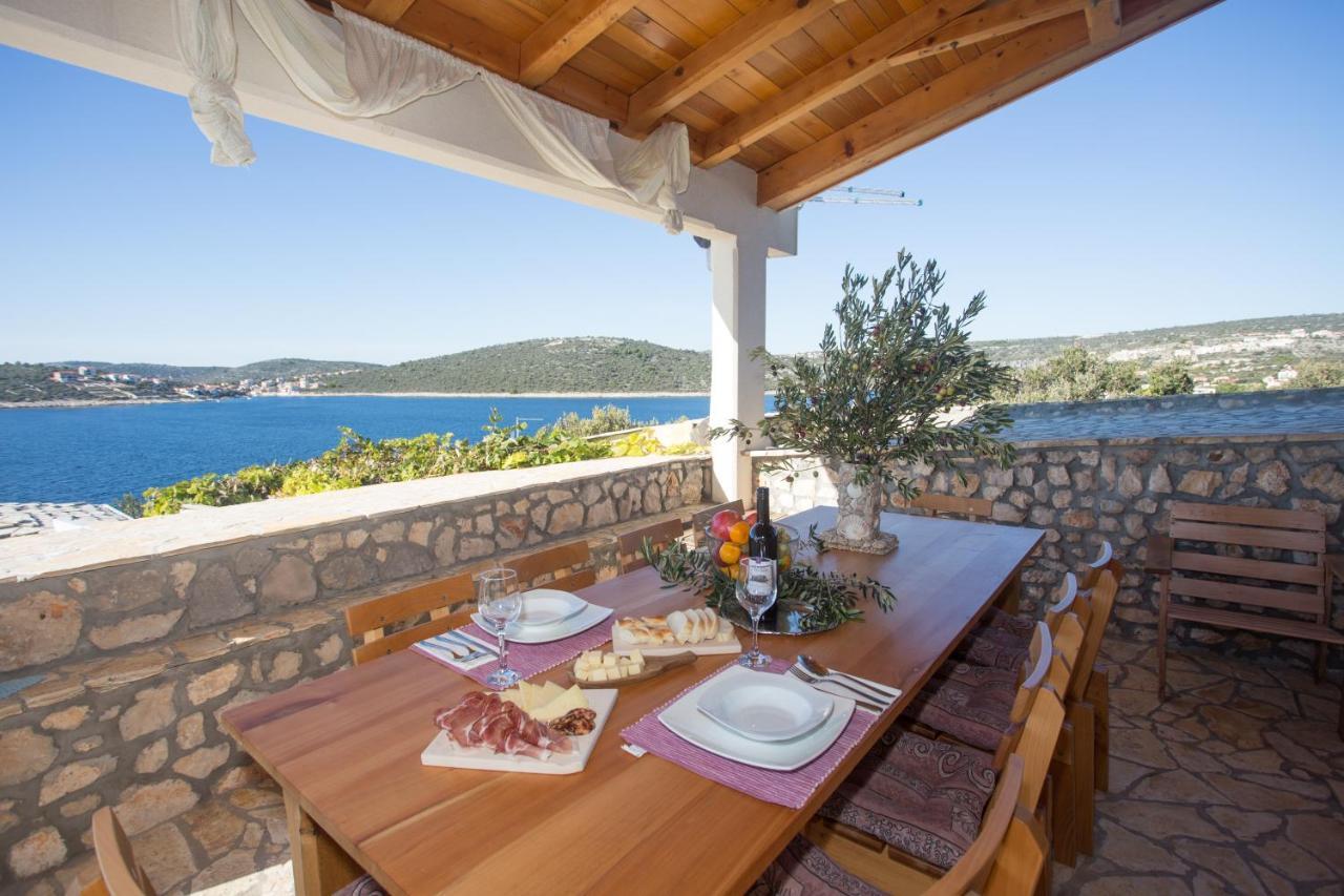 Villa, Stone House With Swimming Pool & Sauna, Beach, Sevid Luaran gambar